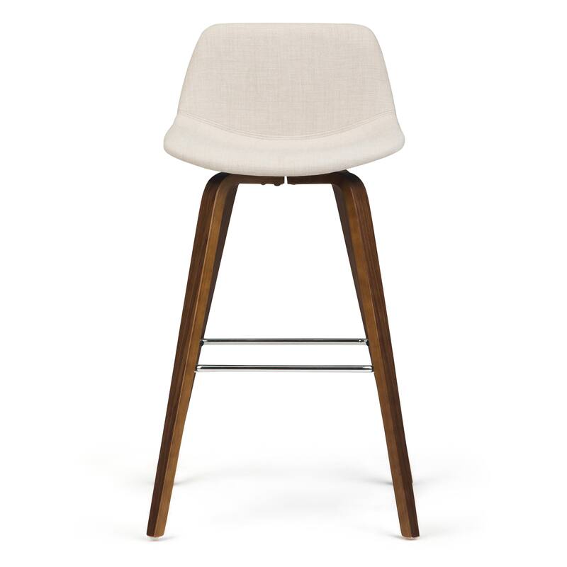 WYNDENHALL Cacey Mid Century Modern Bentwood Counter Height Stool (Set of 2) - 20.7'' x 21.1'' x 36.6