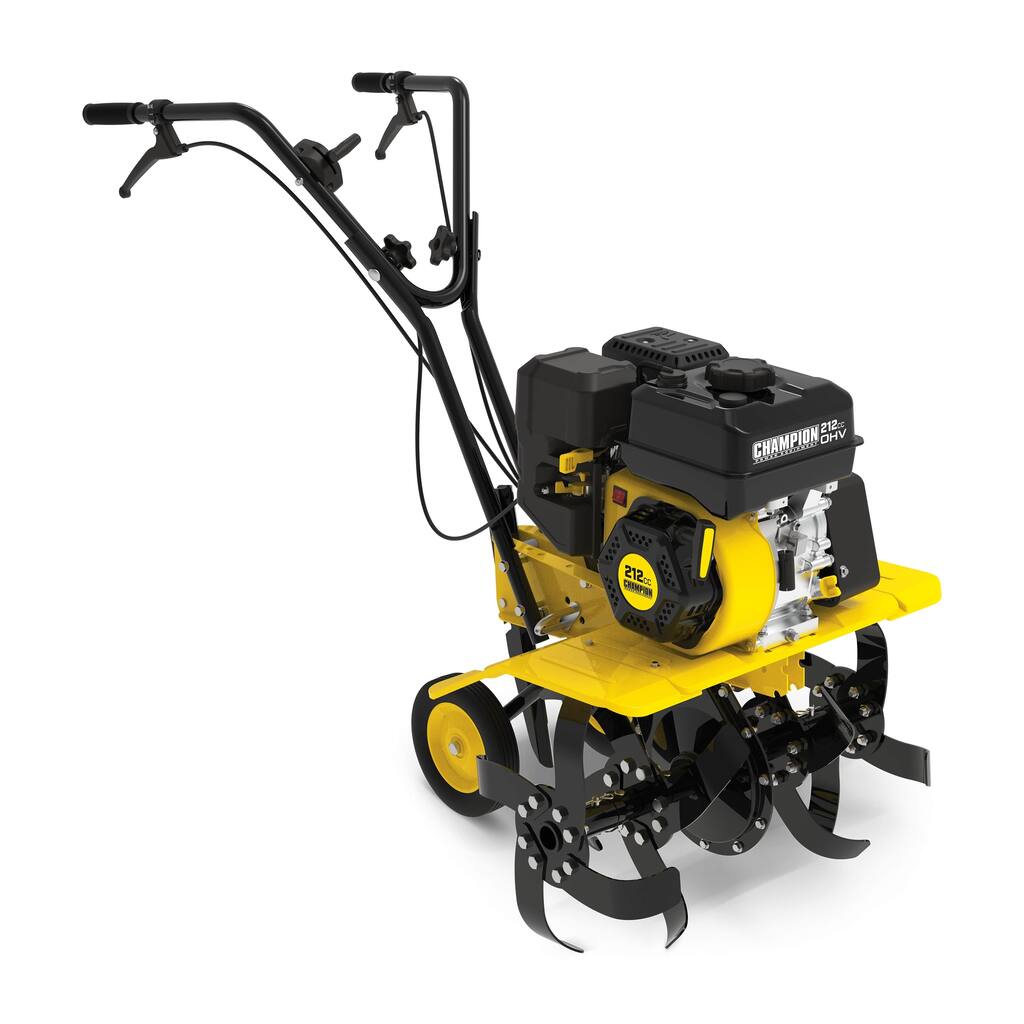 Champion 22-Inch Dual Rotating Front Tine Tiller