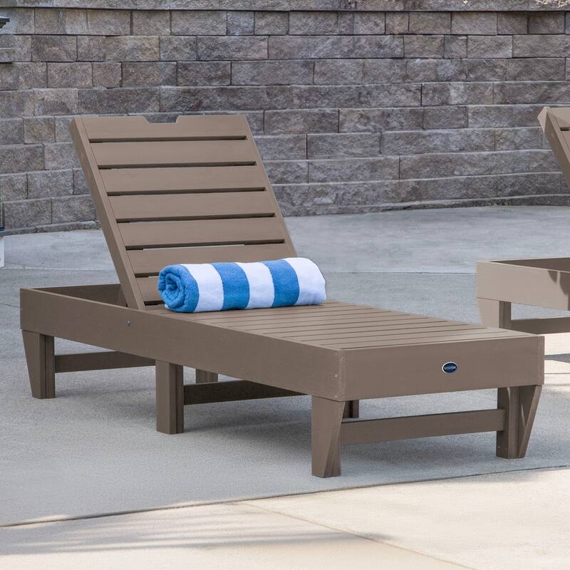 Highwood Professional Commercial Grade Pinehurst Chaise Lounge