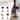 CAROCC Velvet Counter Bar stool with Height Adjustable and Swivel