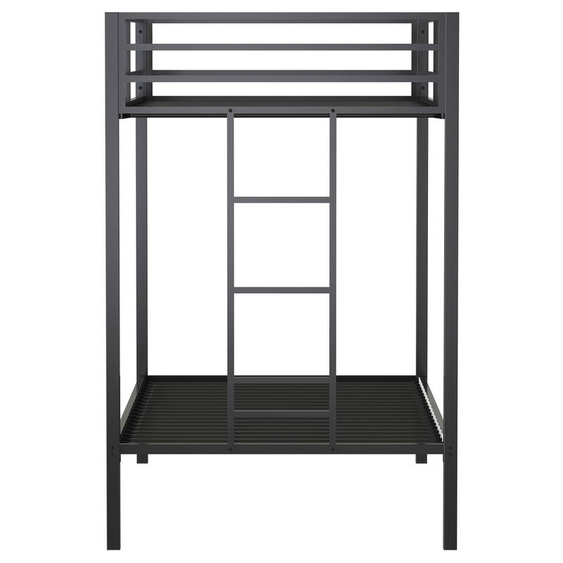 Alevera Metal Bunk Bed with Ladder