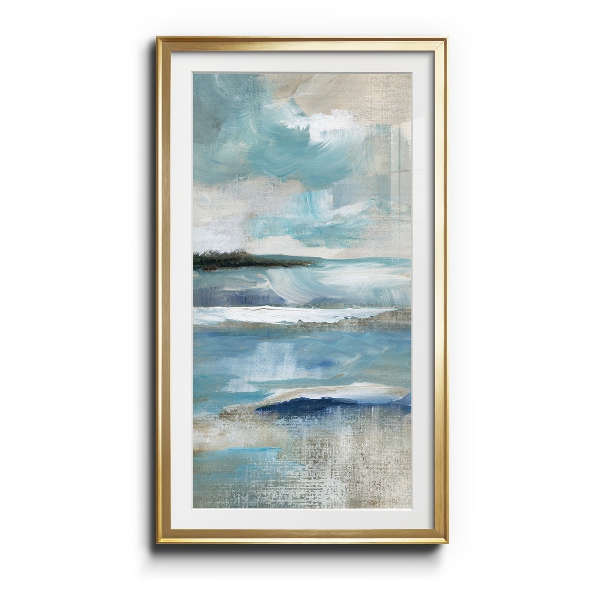 Distant Drama I Premium Framed Print - Ready to Hang