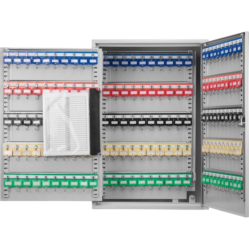 300 Adjustable Key Storage Cabinet with Lock