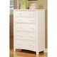 preview thumbnail 10 of 12, Contemporary Style,Chest of Drawers Plywood Pine Veneer for Bedroom,Furniture 5 drawers Tall chest