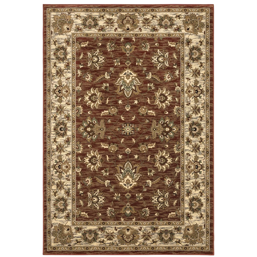 Style Haven Annapolis Bordered Traditional Area Rug