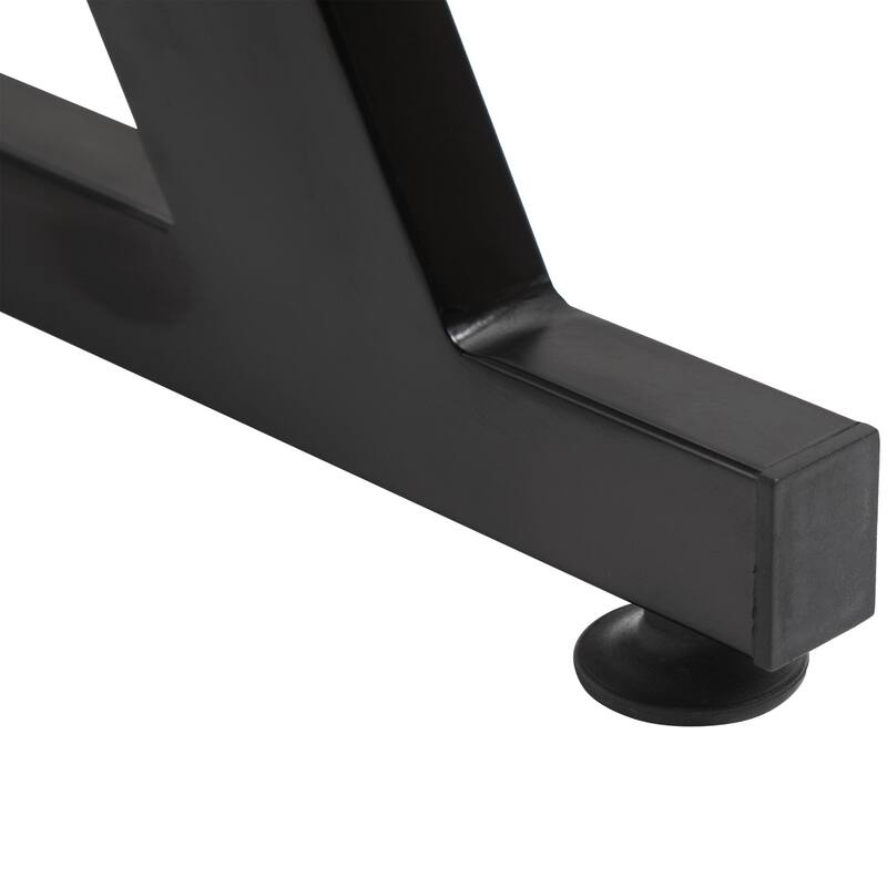 HomCom 55-inch Metallic Gaming Desk