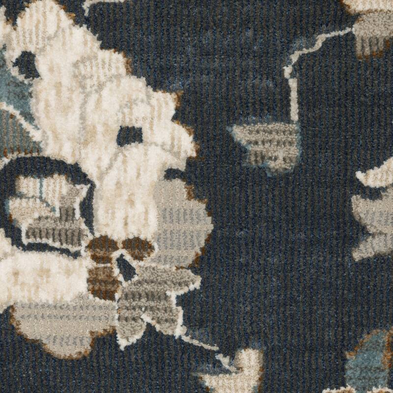 Style Haven Everly Bordered Traditional Blue/ Beige Area Rug