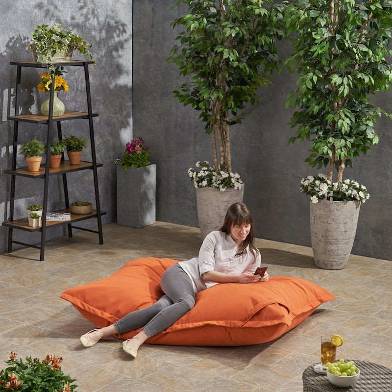 Costa Alegre Indoor/Outdoor 5.5'x4' Lounger Bean Bag by Christopher Knight Home