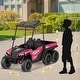 preview thumbnail 4 of 37, EROMMY 24V 2-Seater Ride-On Dump Truck with Remote Control, 4WD, Music & Auto Dump Bed.