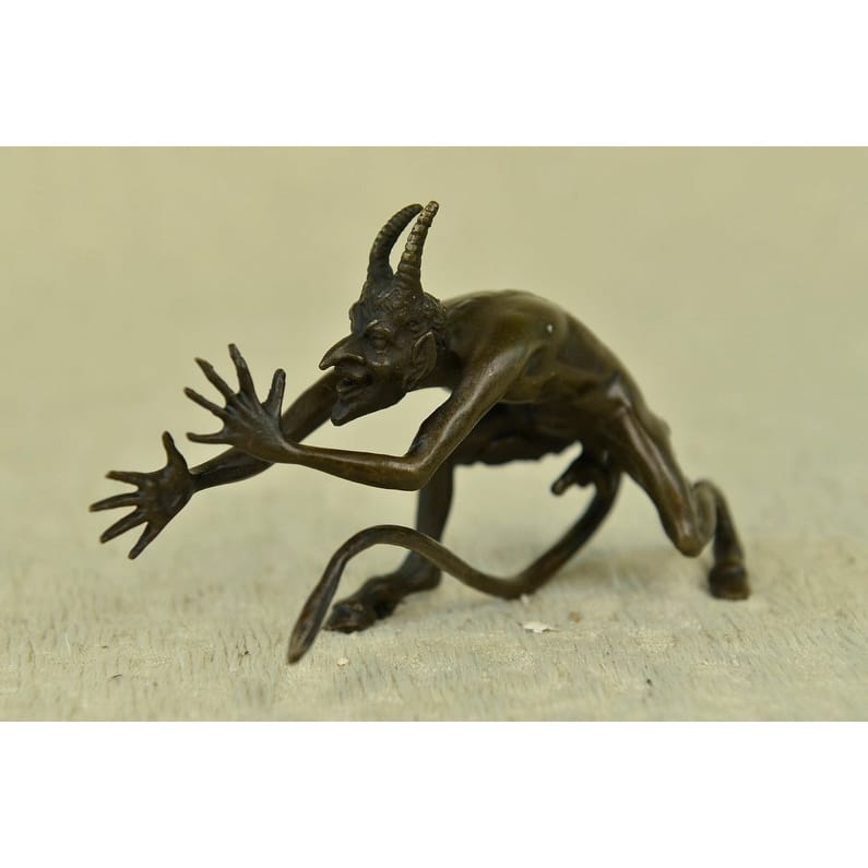 Bronze Satyr Sculpture