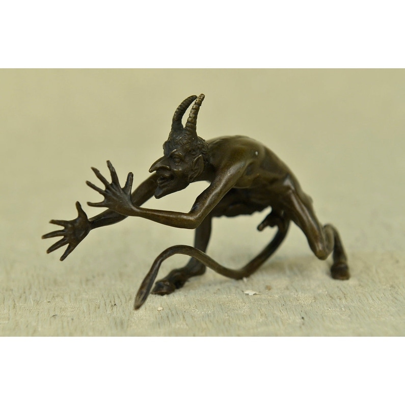 Bronze Satyr Sculpture