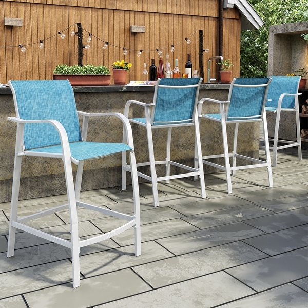 Crestlive Products Outdoor Bar Stools Set Counter Height Barstool Chairs See the Description Bed Bath Beyond 34449606