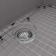 preview thumbnail 27 of 82, Karran Drop-In Quartz 33 in. 1-Hole Single Bowl Kitchen Sink Kit