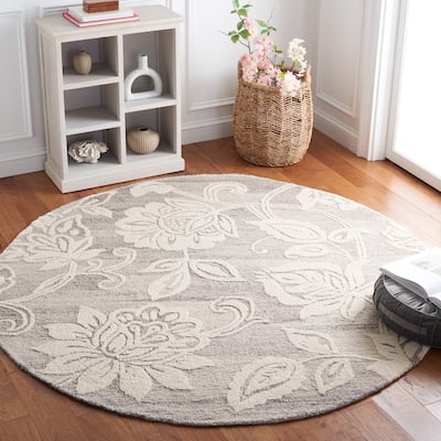 SAFAVIEH Handmade Jardin Jauhen Floral Wool Rug