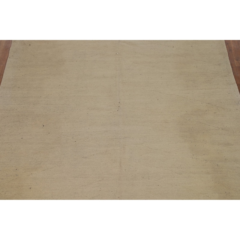 Nomad Kilim Oriental Vintage Area Rug Wool Carpet - 4'9"x 6'5"