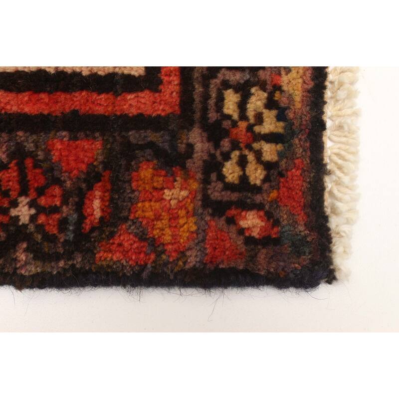 ECARPETGALLERY Hand-knotted Anadol Dark Navy Wool Rug - 3'6 x 7'0