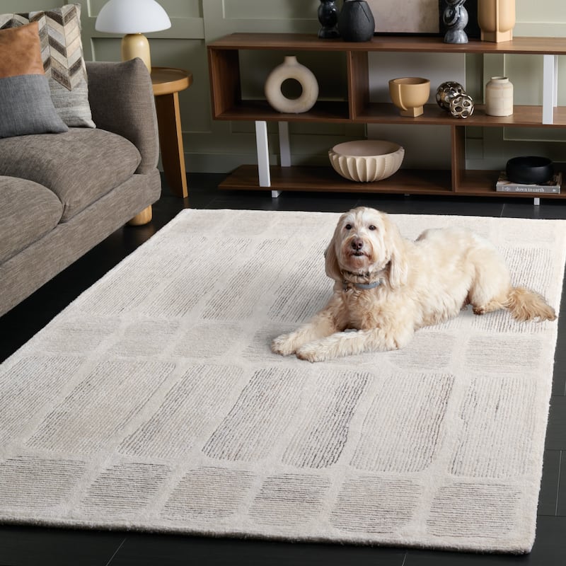 SAFAVIEH Handmade Metro Shmuela Wool Rug