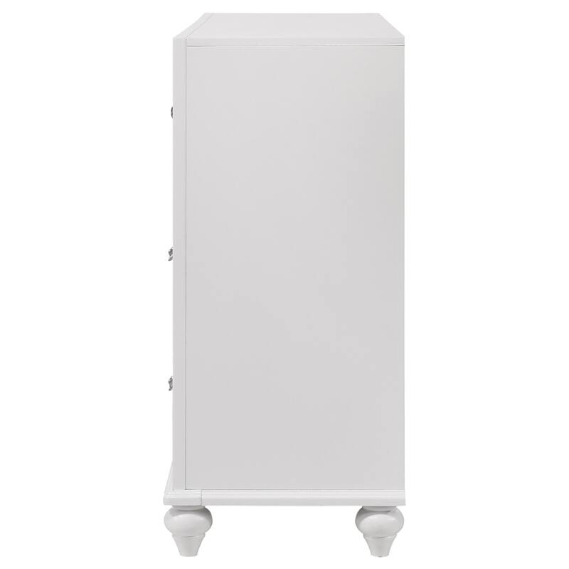 Randall White 7-drawers Dresser