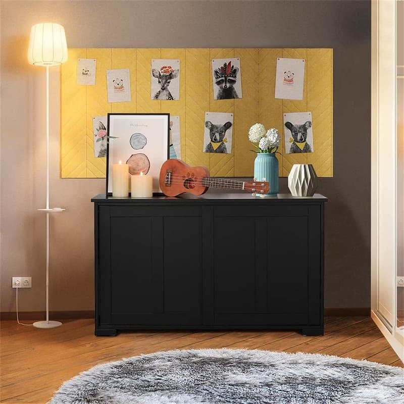 Storage Cabinet Kitchen Buffet Cabinet Sideboard - 13"D x 42"W x 24.8"H