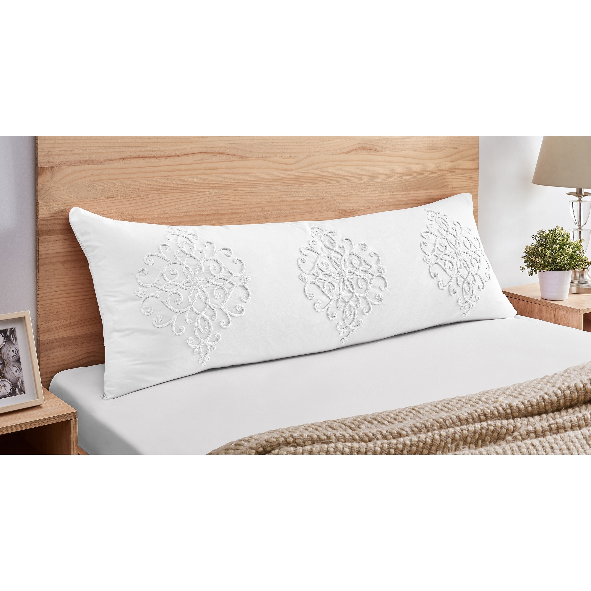 Sweet Jojo Designs Boho Bohemian White Body Pillow Case By Sweet Jojo Designs Colour White Wayfair Sheets Pillowcases