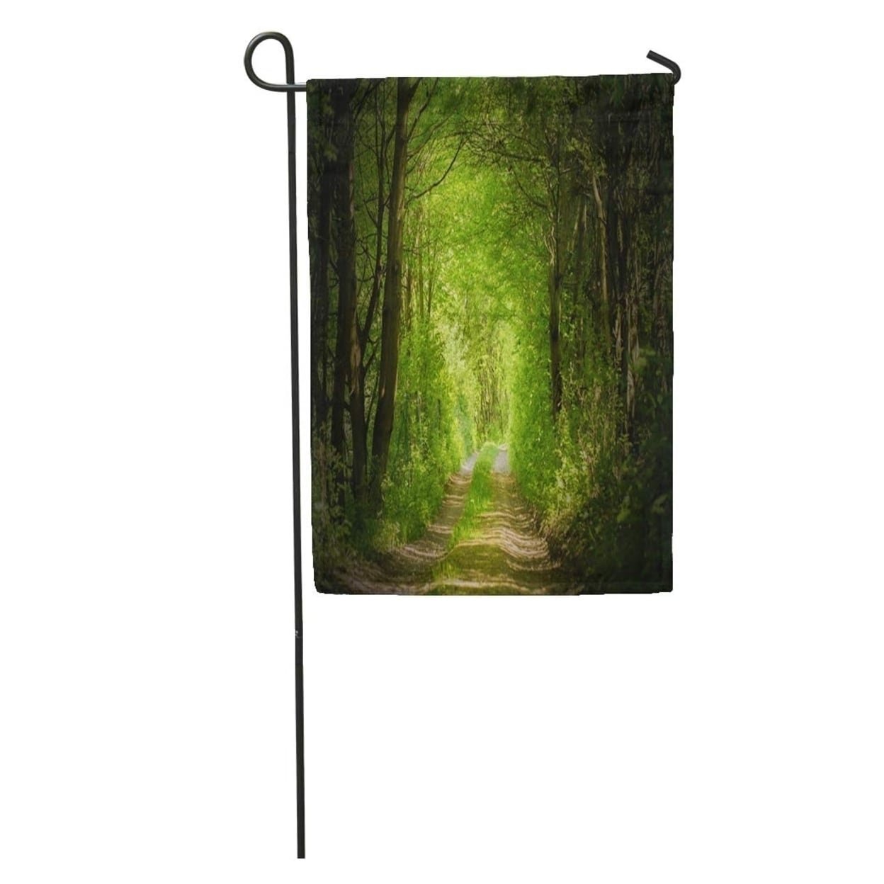 Green Pathway Magic Forest Path Walk Enchanted Wonderland Mystery Jungle Garden Flag Decorative Flag House Banner 12x18 N A On Sale Overstock 31400859