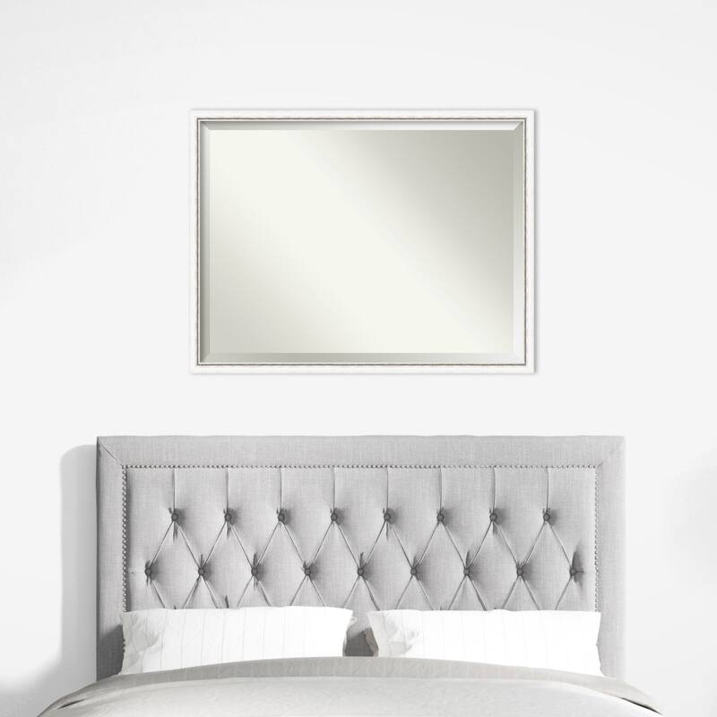 Morgan Beveled Wood Framed Wall Mirror