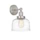 Option Brushed Satin Nickel / Clear Deco Swirl