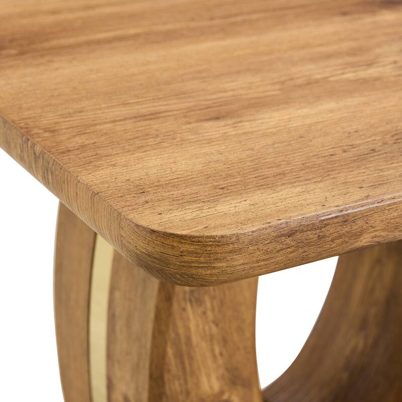 Minimalist Wood Texture Sticker-Patterned Mdf Square Coffee Table:Add A Quiet And Cozy Atmosphere To Your Home
