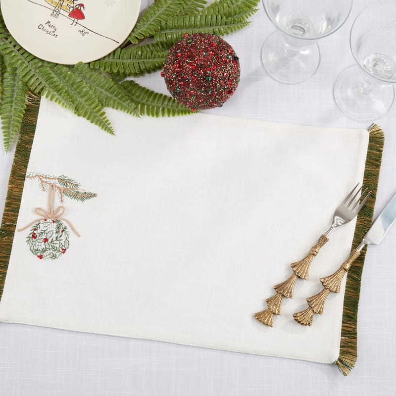 Ornament Placemat (Set of 4) - 13"x19"