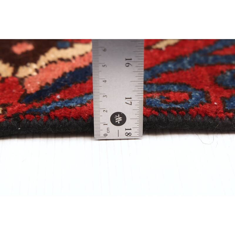 ECARPETGALLERY Hand-knotted Kayseri Vintage Red Wool Rug - 4'2 x 6'7