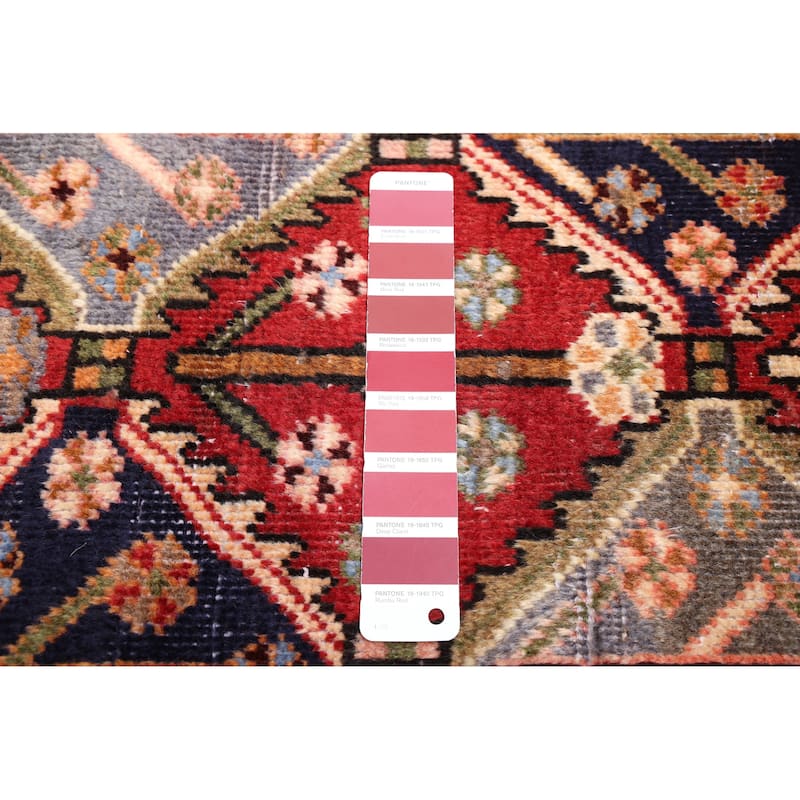 ECARPETGALLERY Hand-knotted Kayseri Vintage Red Wool Rug - 4'5 x 6'5