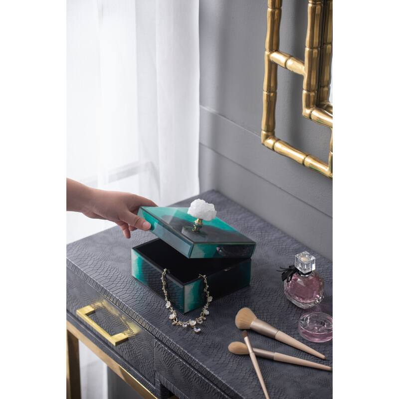 Jewelry Box, Stackable Decorative Storage Boxes With Lids