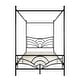 preview thumbnail 18 of 32, Clayfell Denver Metal Canopy Bed
