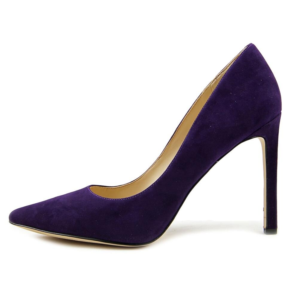 nine west purple heels