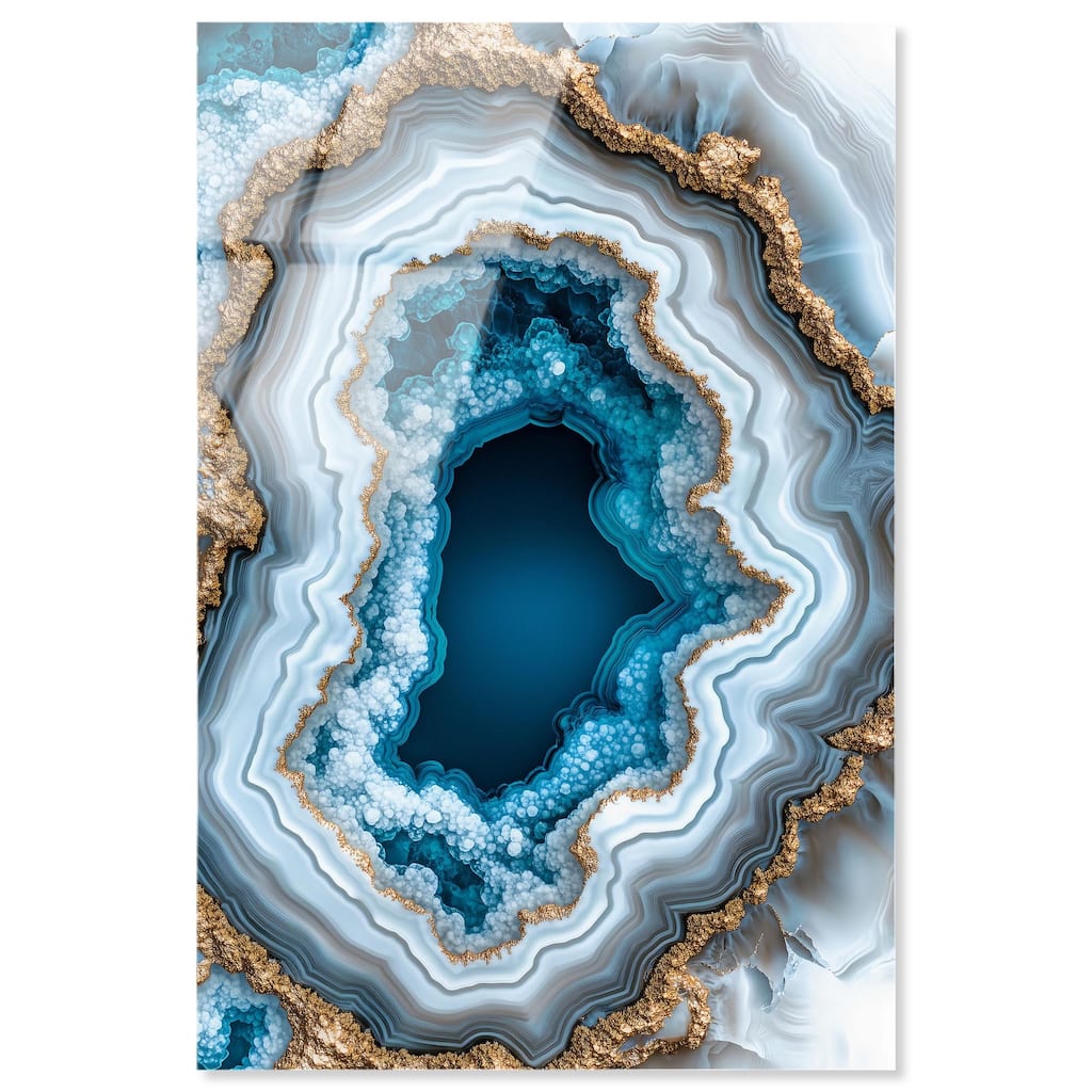 Gilded Geode Eye II Acrylic by Art Remedy, Ready to Hang