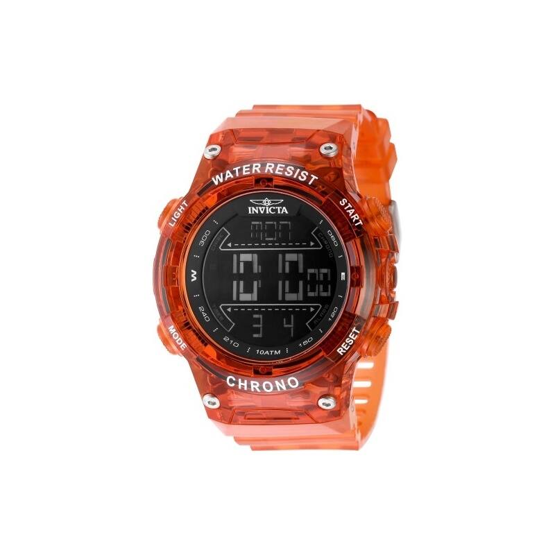 Invicta Men's 49046 Invicta Racing Digital GMT/Alarm Black Dial Watch