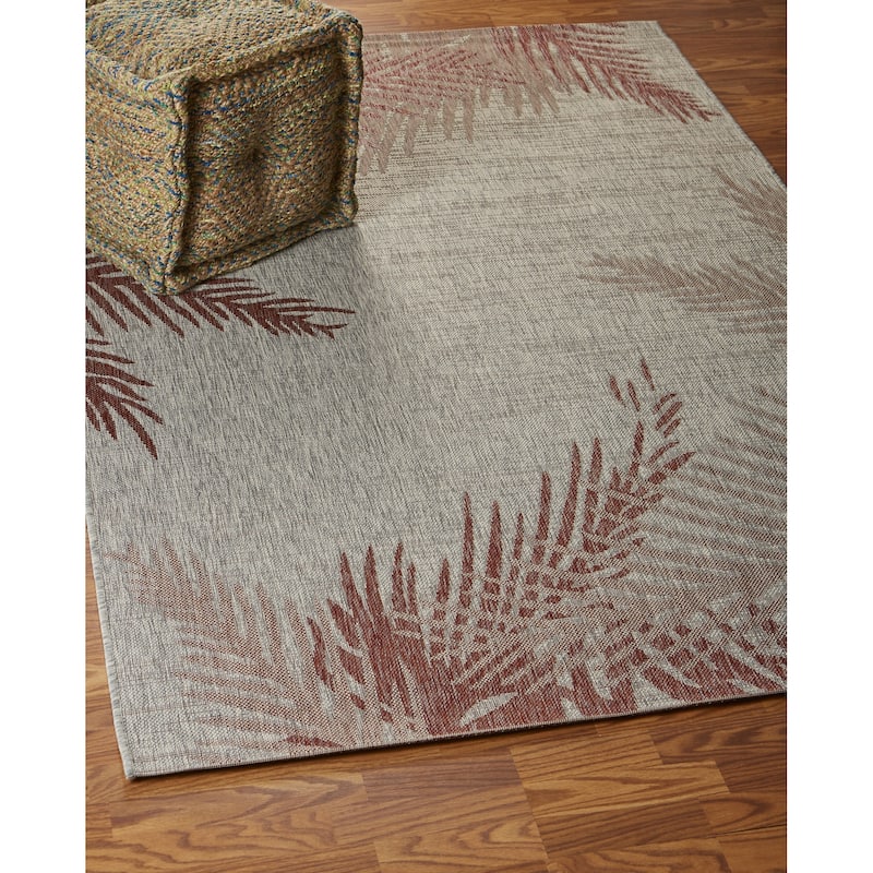 Sevita Sunset Palms Indoor/Outdoor Rug - 5' x 7'