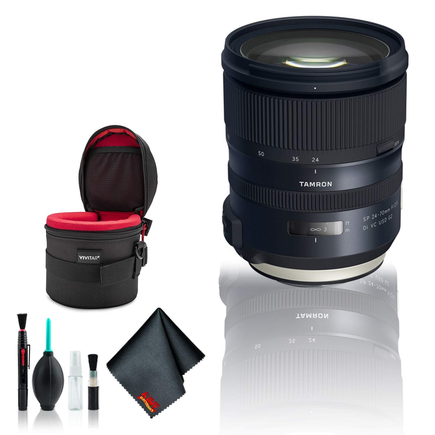 Tamron Sp 24 70mm F 2 8 Di Vc Usd G2 Lens For Canon Ef Deluxe Bundle Overstock
