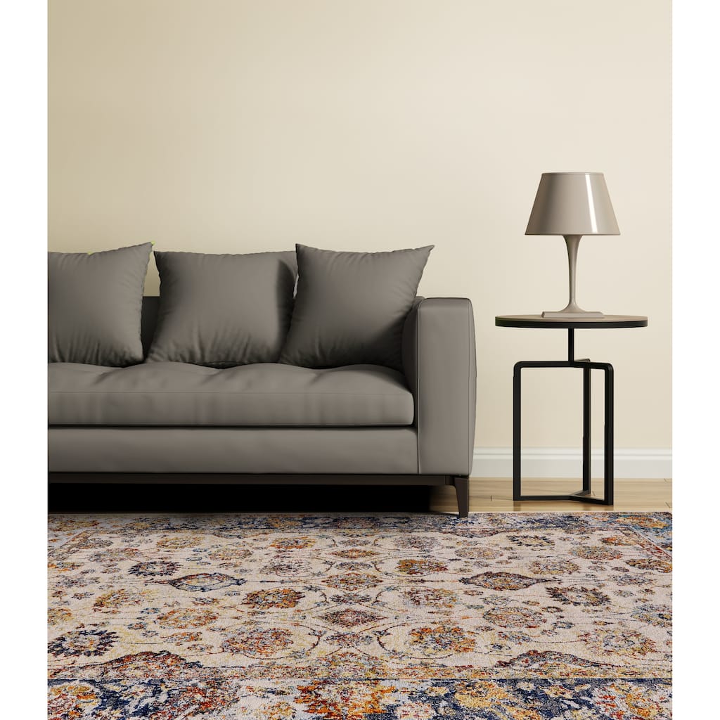 Grand Bazaar Pinston Hand Tufted Abstract Modern Area Rug