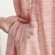 preview thumbnail 18 of 87, HLC.me Madison Faux Linen Textured Sheer Privacy Sun Light Filtering Window Grommet Thick Curtains Panels, Set of 2