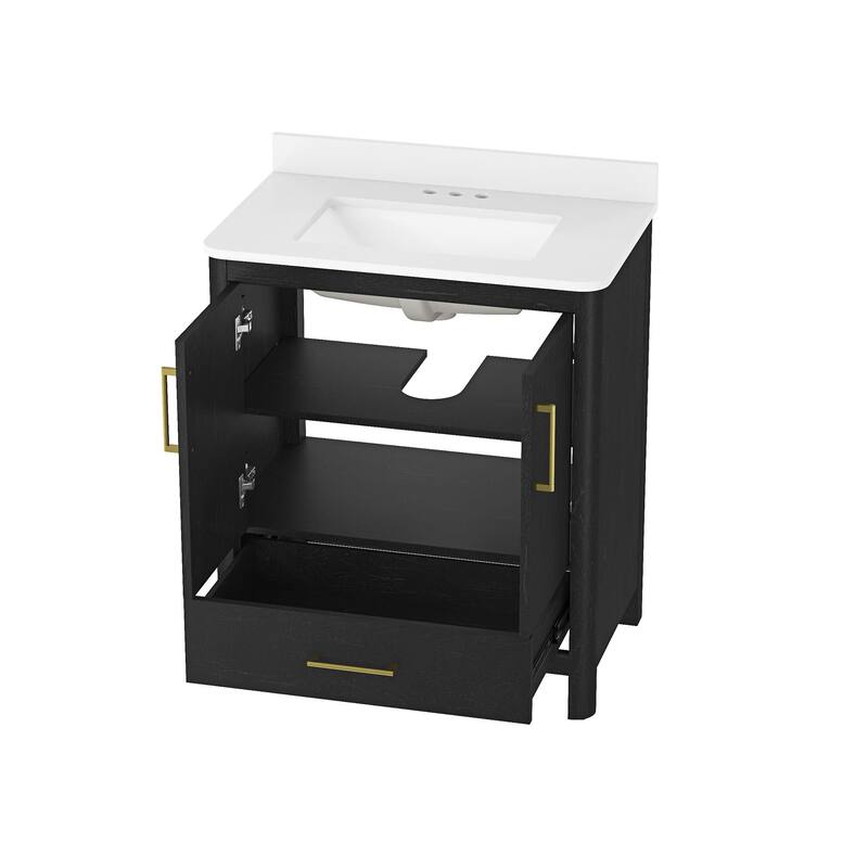 Miseno MV-HOBA30-15VVAR Hobart 30" Free Standing Single Basin Vanity