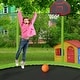 preview thumbnail 4 of 11, 15FT Trampoline with Basketball Hoop Inflator and Ladder(Inner Safety Enclosure)
