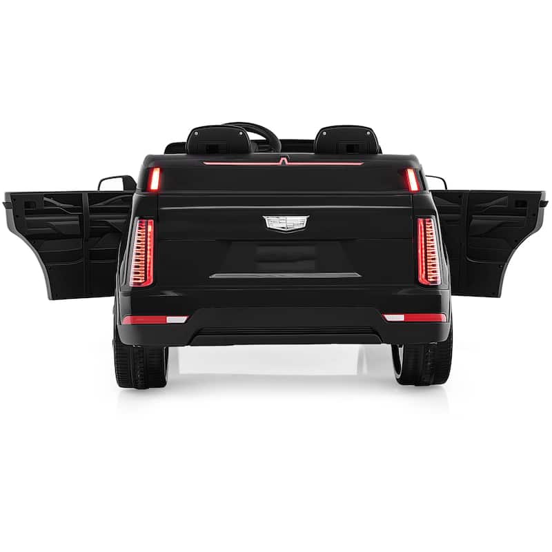 24V 2-Seater Ride On Car with Remote Control Music Lights USB and Dual 65W Motors for Kids - 31.5" (L) x 45" (W) x 21.5" (H)