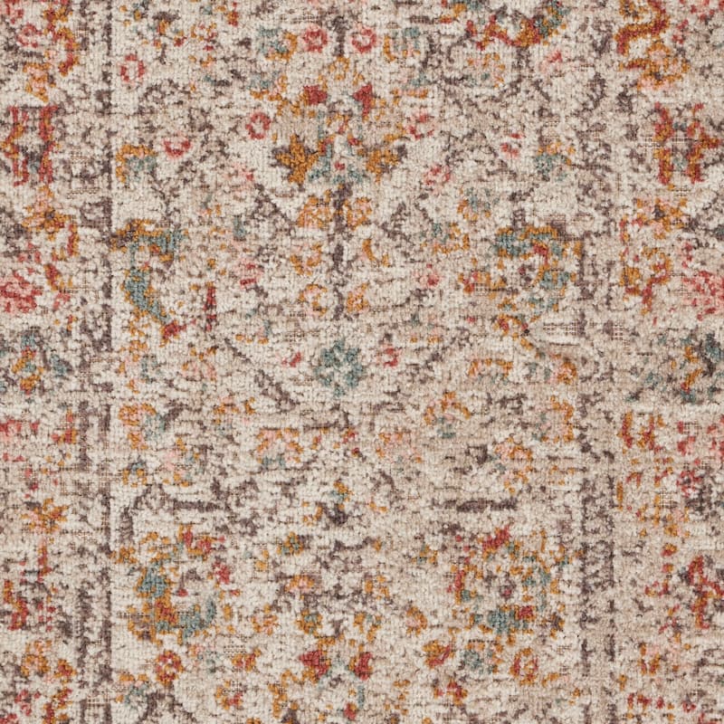 Sevita Caramel Botanical Area Rug