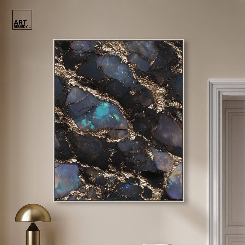 Astral Firelight Canvas by Art Remedy