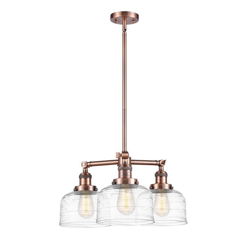 Innovations Lighting Bell 3 Light 22" Chandelier