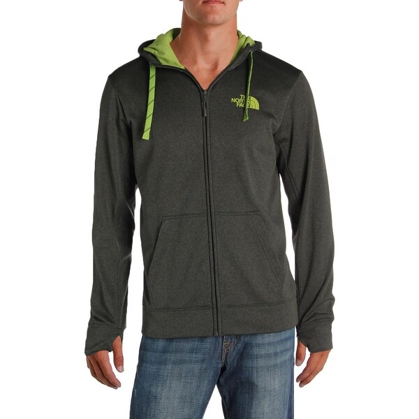 mens north face zip up hoodie