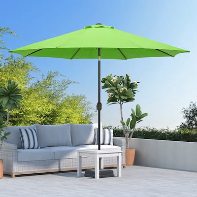 Maypex 10-foot Crank and Tilt Market Umbrella