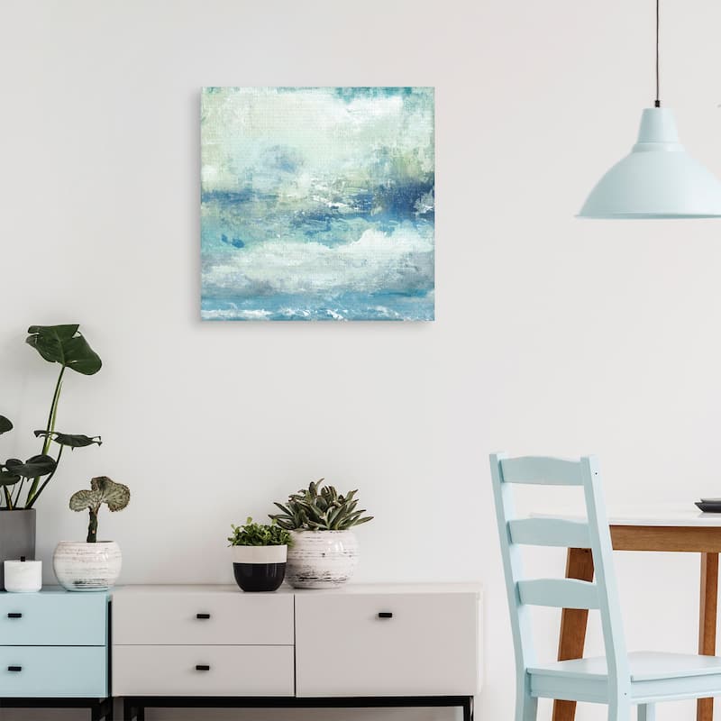 Topaz Cloudscape by Janet Tava Canvas Art Print