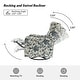 preview thumbnail 8 of 44, Gastone Transitional Floral Fabric Nursery Recliner with Curved Arms by HULALA HOME(Set of 2)